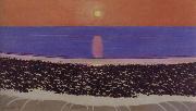 Felix Vallotton Sunset,Villerville oil painting reproduction
